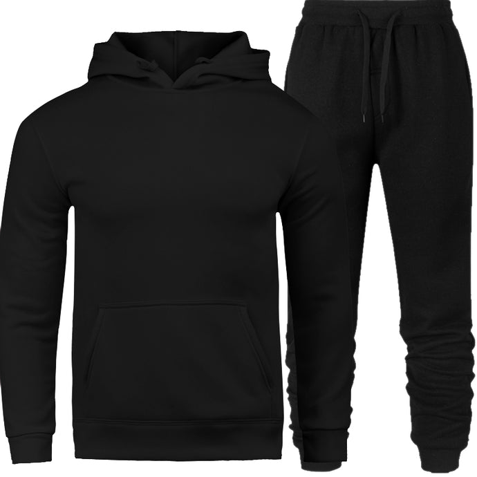 2019 brand sporting suit men warm hooded tracksuit track men's sweat suits set letter print large size sweatsuit male 2XL sets