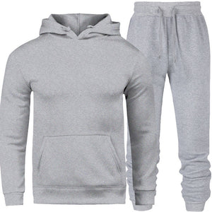 2019 brand sporting suit men warm hooded tracksuit track men's sweat suits set letter print large size sweatsuit male 2XL sets
