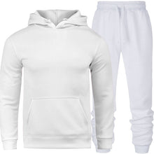 Load image into Gallery viewer, 2019 brand sporting suit men warm hooded tracksuit track men&#39;s sweat suits set letter print large size sweatsuit male 2XL sets