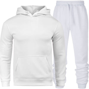 2019 brand sporting suit men warm hooded tracksuit track men's sweat suits set letter print large size sweatsuit male 2XL sets