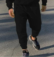Load image into Gallery viewer, Neon Green Style Men&#39;s Fashion Tracksuit Solid 2 Pieces Long Sleeve Hoody+Loose Swearpants Casual Sportsuit Men 2019 Newest OMSJ